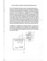 Предварительный просмотр 26 страницы Process Technology DM15D Instruction Manual