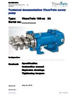 Preview for 3 page of PROCESSTEC ViscoTwin 104 Series Instruction Manual