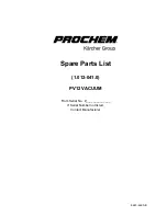 Предварительный просмотр 23 страницы Prochem 1.012-041.0 Operating Instructions Manual