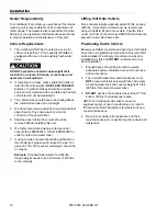 Preview for 12 page of Prochem LEGEND GT Operating Instructions Manual