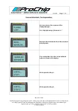 Предварительный просмотр 7 страницы Prochips M-Ped-SE-RC3/DS3 Instruction Manual