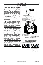 Предварительный просмотр 14 страницы Procom BLUE FLAME MNSD100HBA Owner'S Operation And Installation Manual