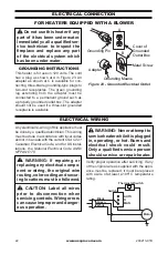 Предварительный просмотр 22 страницы Procom BLUE FLAME MNSD100HBA Owner'S Operation And Installation Manual