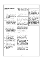 Preview for 3 page of Procom FBL400RHA Series Owner'S Operation And Installation Manual