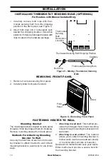 Предварительный просмотр 10 страницы Procom HearthSense BF30T-BB Owner'S Operation And Installation Manual