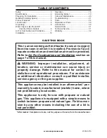 Preview for 2 page of Procom MN060HPA Owner'S Operation And Installation Manual