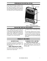 Preview for 5 page of Procom MN060HPA Owner'S Operation And Installation Manual