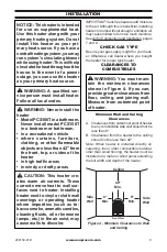 Предварительный просмотр 9 страницы Procom PFS PCS100T Owner'S Operation And Installation Manual