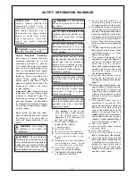 Preview for 2 page of Procom SL250TYLA-D Owner'S Operation And Installation Manual