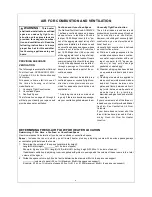 Предварительный просмотр 5 страницы Procom SSU320RHL-B Owner'S Operation And Installation Manual