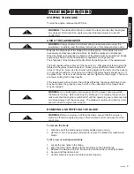 Preview for 9 page of PROCONCEPT PLG375 Operator'S Manual