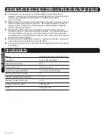 Preview for 18 page of PROCONCEPT PLG375 Operator'S Manual