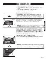 Preview for 21 page of PROCONCEPT PLG375 Operator'S Manual