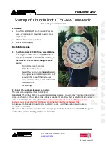 Preview for 18 page of procontrol Church Clock Manual