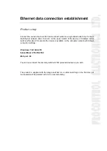 Preview for 14 page of procontrol IP STECKER User And Installation Manual