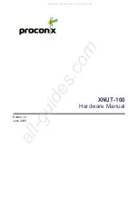 Preview for 1 page of Proconx XNUT-100 Hardware Manual