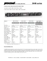 Preview for 1 page of Procool SX2240 User Manual