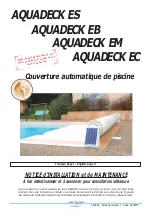 Procopi AQUADECK EB Installation And Maintenance Instructions Manual preview