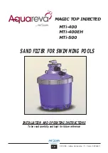 Preview for 9 page of Procopi Aquareva MTi-400 Installation And Operating Instructions Manual