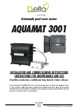 Предварительный просмотр 9 страницы Procopi Delta AQUAMAT 3001 Installation And Commissioning Instructions