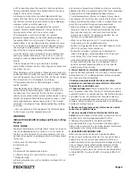 Preview for 4 page of PROCRAFT 511468 Operating Instructions Manual