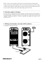 Preview for 13 page of PROCRAFT 512000 Operating Instructions Manual