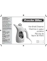 Proctor-Silex 11579 Manual предпросмотр