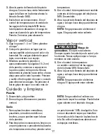 Preview for 17 page of Proctor-Silex 17075 Use & Care Manual