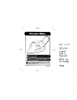 Proctor-Silex 17315 Use & Care Manual предпросмотр