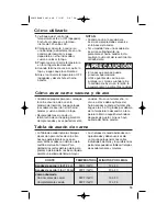 Предварительный просмотр 19 страницы Proctor-Silex 32180DI (French) Read Before Use