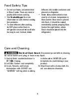 Preview for 9 page of Proctor-Silex 33563 Use & Care Manual