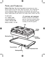 Preview for 5 page of Proctor-Silex 34300 Manual