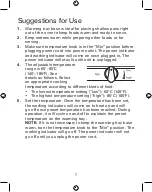 Preview for 7 page of Proctor-Silex 34300 Manual