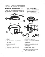 Предварительный просмотр 34 страницы Proctor-Silex 37533NR Manual