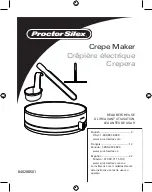 Предварительный просмотр 1 страницы Proctor-Silex 38400 Use & Care Manual