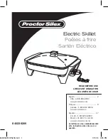 Preview for 1 page of Proctor-Silex 38526 Instruction Manual