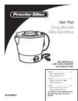 Preview for 1 page of Proctor-Silex 48507 Manual