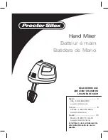 Предварительный просмотр 1 страницы Proctor-Silex 62511 Manual