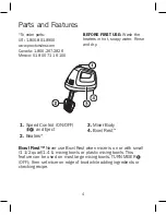 Предварительный просмотр 4 страницы Proctor-Silex 62511 Manual