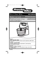 Proctor-Silex 64695N User Manual preview