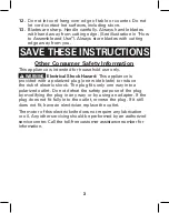 Preview for 3 page of Proctor-Silex 74311Y Manual