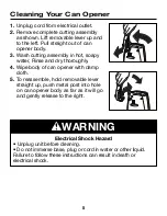 Preview for 5 page of Proctor-Silex 840160401 User Manual