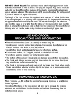 Preview for 3 page of Proctor-Silex 840174901 Quick Manual