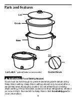 Preview for 4 page of Proctor-Silex 840174901 Quick Manual