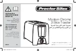 Preview for 1 page of Proctor-Silex 840265800 Operator'S Manual