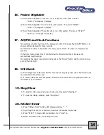 Preview for 14 page of Proctor-Silex 87008 Owner'S Manual