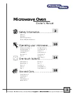 Preview for 1 page of Proctor-Silex E8020NP-SI Owner'S Manual