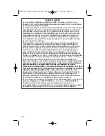 Предварительный просмотр 16 страницы Proctor-Silex G44 Read Before Use