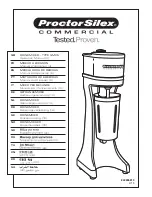 Preview for 1 page of Proctor-Silex GM25 Operation Manual