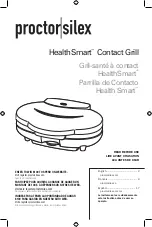 Proctor-Silex HealthSmart Manual предпросмотр